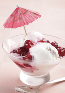 reteta de inghetata cu fructe inghetata cu visine