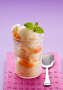 reteta de inghetata cu fructe inghetata cu caise