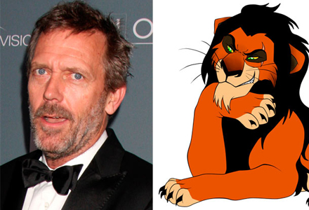 Hugh Laurie si Scar