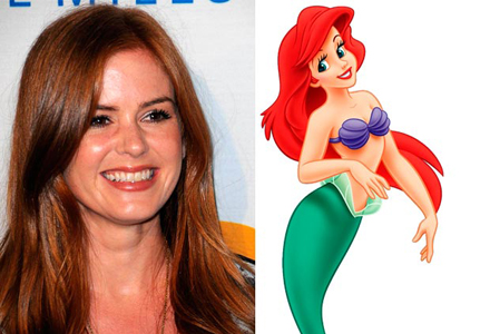 Isla Fisher si Ariel