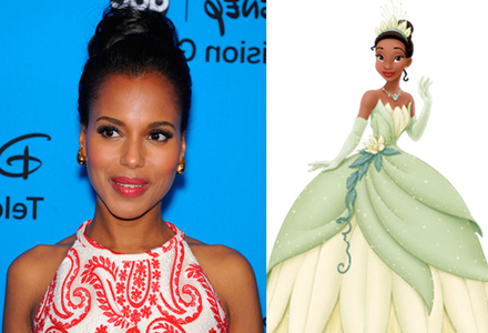 Kerry Washington si Tiana