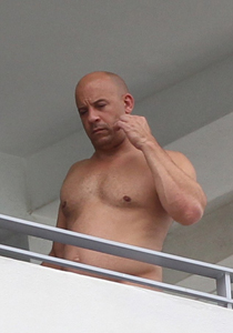 Vin Diesel cu burta