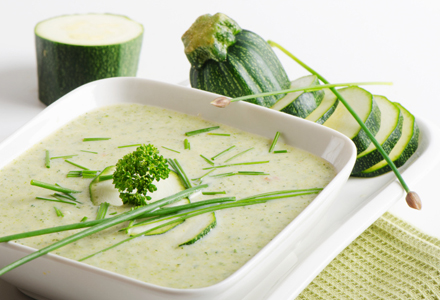 supa crema de zucchini