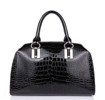 geanta neagra din piele