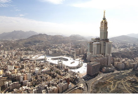 mecca royal clock hotel tower
