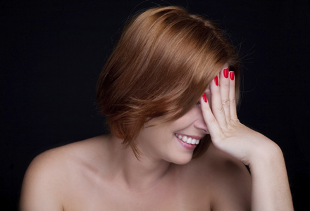 femeie simtindu-se prost