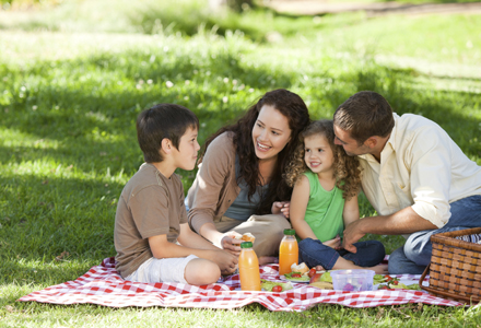 familie la picnic