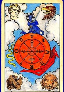 cartea de tarot Roata Norocului