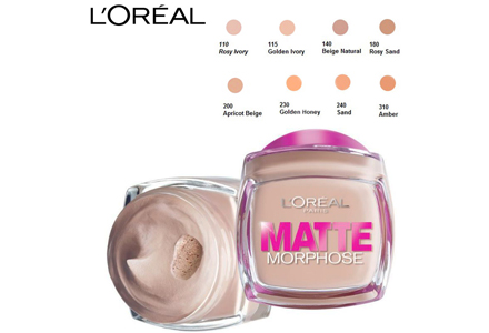 fond-de-ten-tip-spuma-loreal-paris-matte-morphose