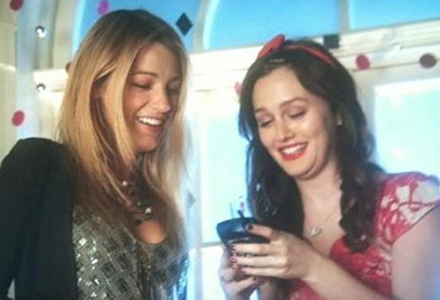 Blake Lively and Leighton Meester