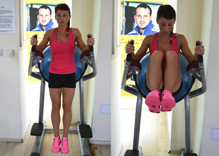 Exercitii abdomen aparat Exercitii abdomen la sala