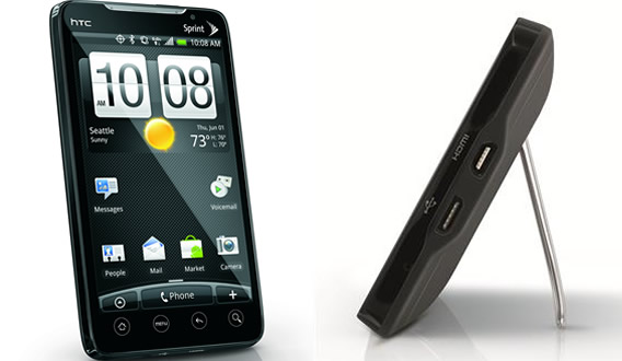 poza telefon mobil smart phone HTC Sprint