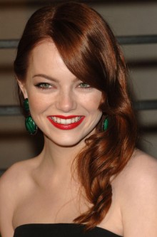 poza coafura Emma Stone