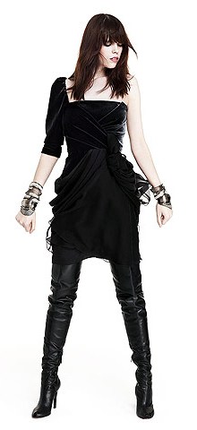 poza rochie neagra Vionnet
