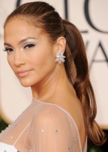 poza coafura Jennifer Lopez