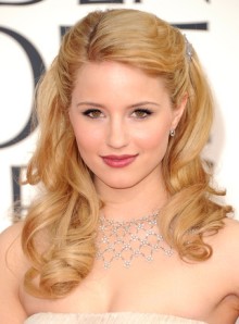 poza coafura Dianna Agron