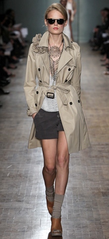 moda 2011 trench Banana Republic