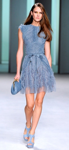 moda 2011 rochie pastel Elie Saab