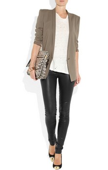 Leggings din piele