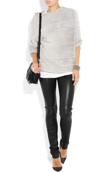 Leggings din piele
