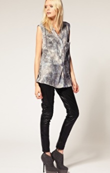 Leggings din piele