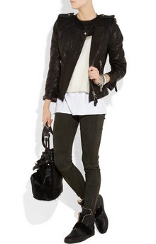 Leggings din piele