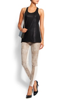 Leggings din piele