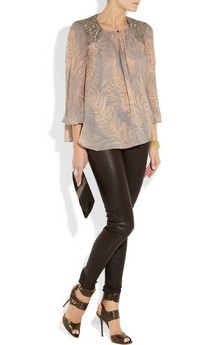 Leggings din piele