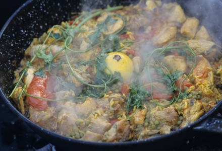 Paella mixta Paella mixta