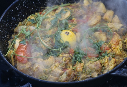 Paella mixta