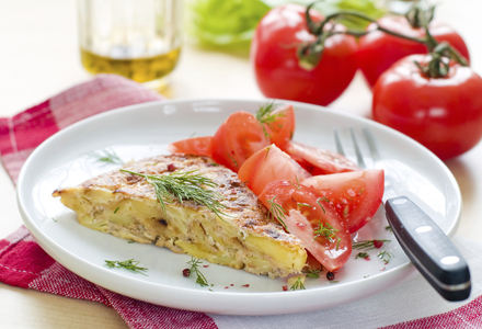Omleta cu legume Omleta cu legume