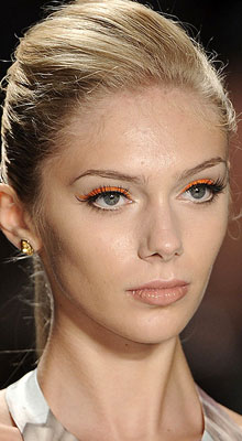  make-up eyeliner orange