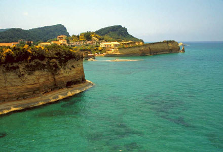 plaja din Corfu