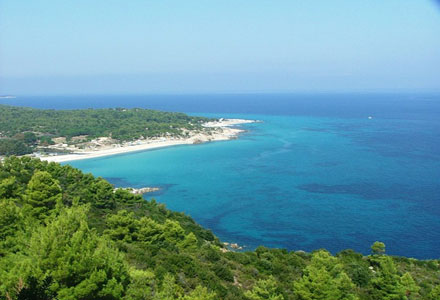 plaja din Halkidiki