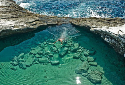 plaja din Thassos