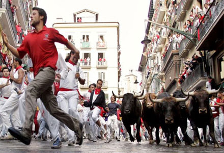  Festivalul San Fermin din Spania