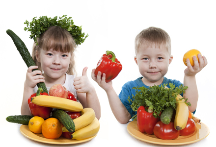 fructe si legume pentru copii