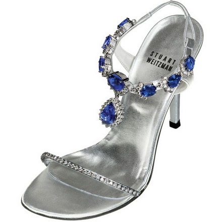 Pantofii cu tanzanit tanzanit designer stuart weitzman pantofi oscar covorul rosu