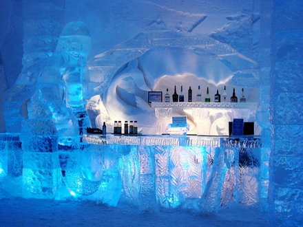 ice hotel suedia hotel de gheata restaurant mancare