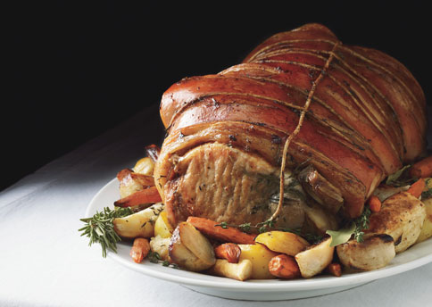 Friptura de porc cu legume