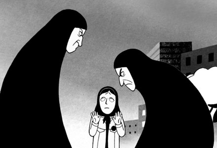 Imagine din filmul Persepolis, adaptare dupa romanul lui Marjane Satrapi