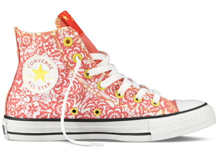 Tenisi converse flori