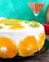 Un moft pe care ti-l permiti: tort diplomat cu portocale