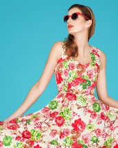 5 modele de rochii cu imprimeu floral la modă în vara 2017