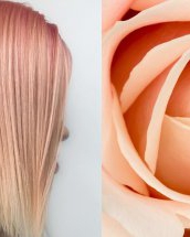 Buttered rose gold - culoarea de păr HOT din vara 2018