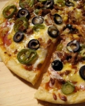 O pizza caliente: Pizza Mexicana