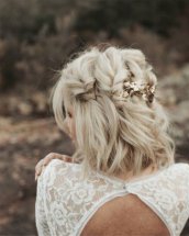 29 de coafuri de nuntă pentru păr scurt