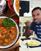 Cum face Daniel Buzdugan cel mai bun borș de fasole de post. Te lingi pe degete!