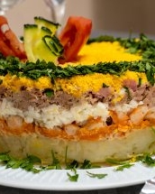 Salata Mimoza: rețeta originală