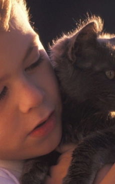 Inca un motiv sa iubesti pisicile: Uite cum a salvat viata acestui copil